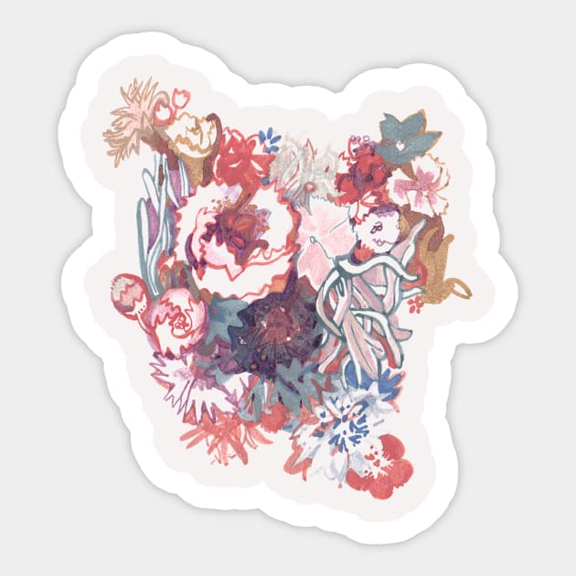 Wildflowers Sticker by nataly sova